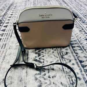 Kate Spade Neutral Stacy Dome Crossbody